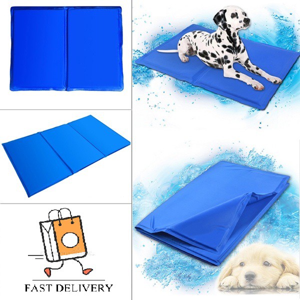 T4K Pet Cooling Pad Ice Gel Cool Mat Cat Summer Pet Pad Shopee