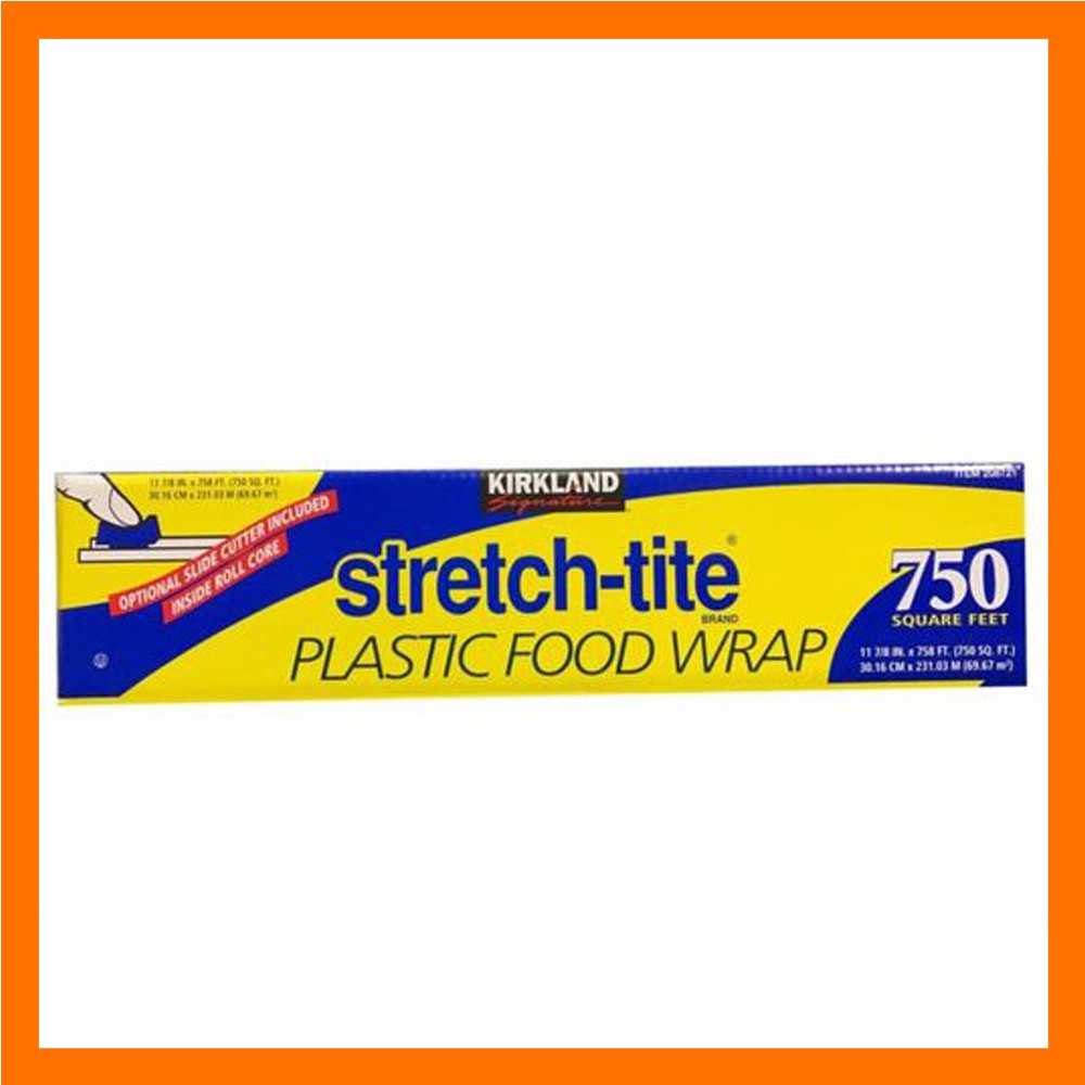 Kirkland Signature Stretchtite Plastic Wrap (12in x 750ft) Shopee