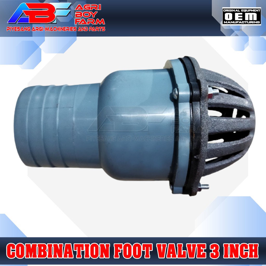 Foot Valve Combination 3 and 4 Inch Shopee Philippines