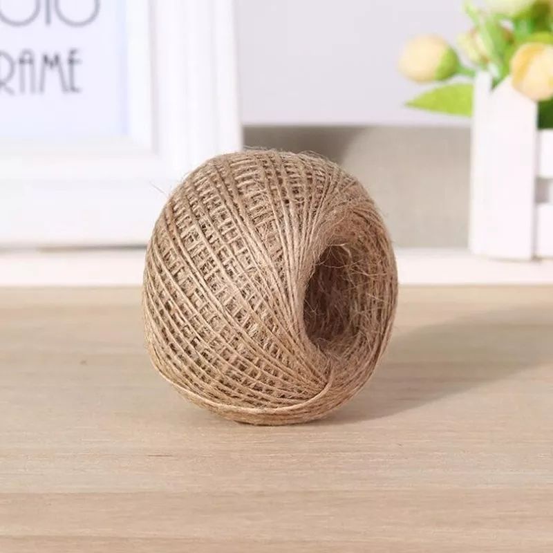 100 Meters Jute String Abaca Twine Rope (1mm or 2mm) Shopee Philippines