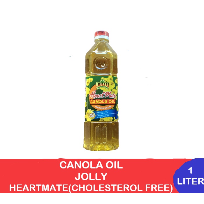 Jolly HeartMate Canola Oil 1LITER Bottle Shopee Philippines