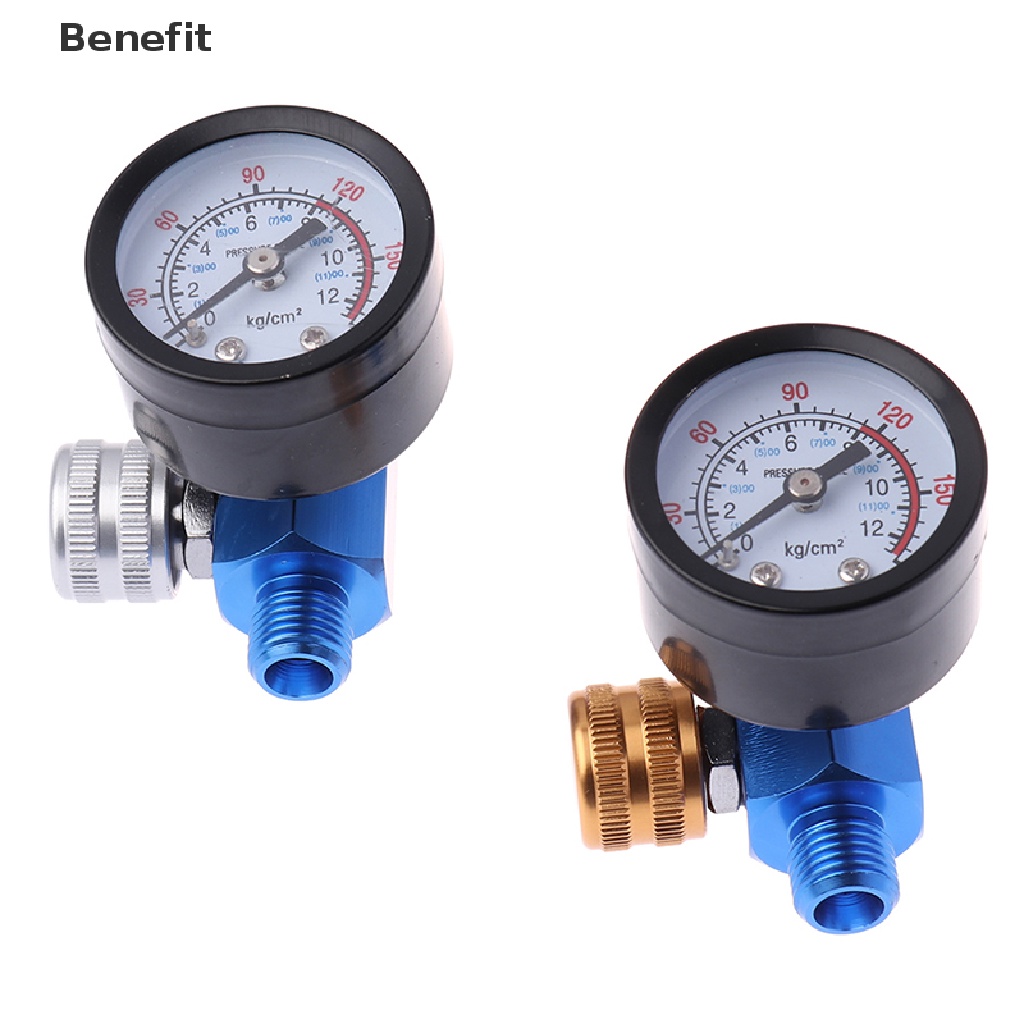 Benefit> 1/4NPT HVLP spary gun regulator air pressure gauge regulator