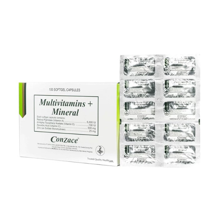 Conzace 10 Tablets multivitamins Shopee Philippines