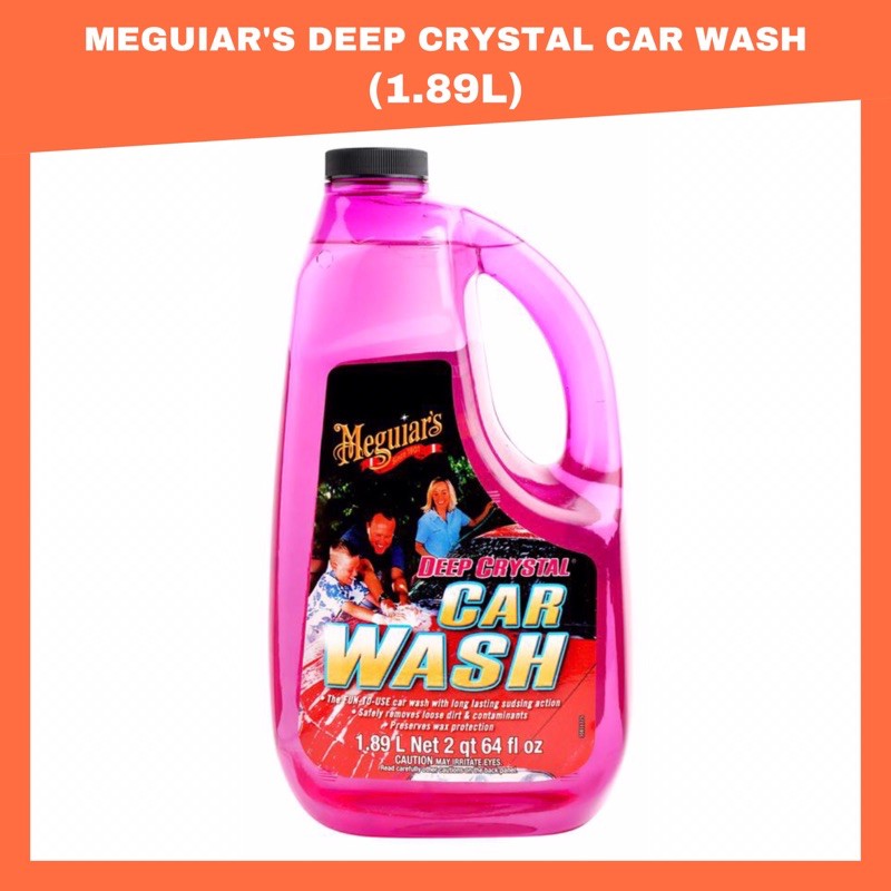 Meguiar's Deep Crystal Car Wash (1.89L) Shopee Philippines