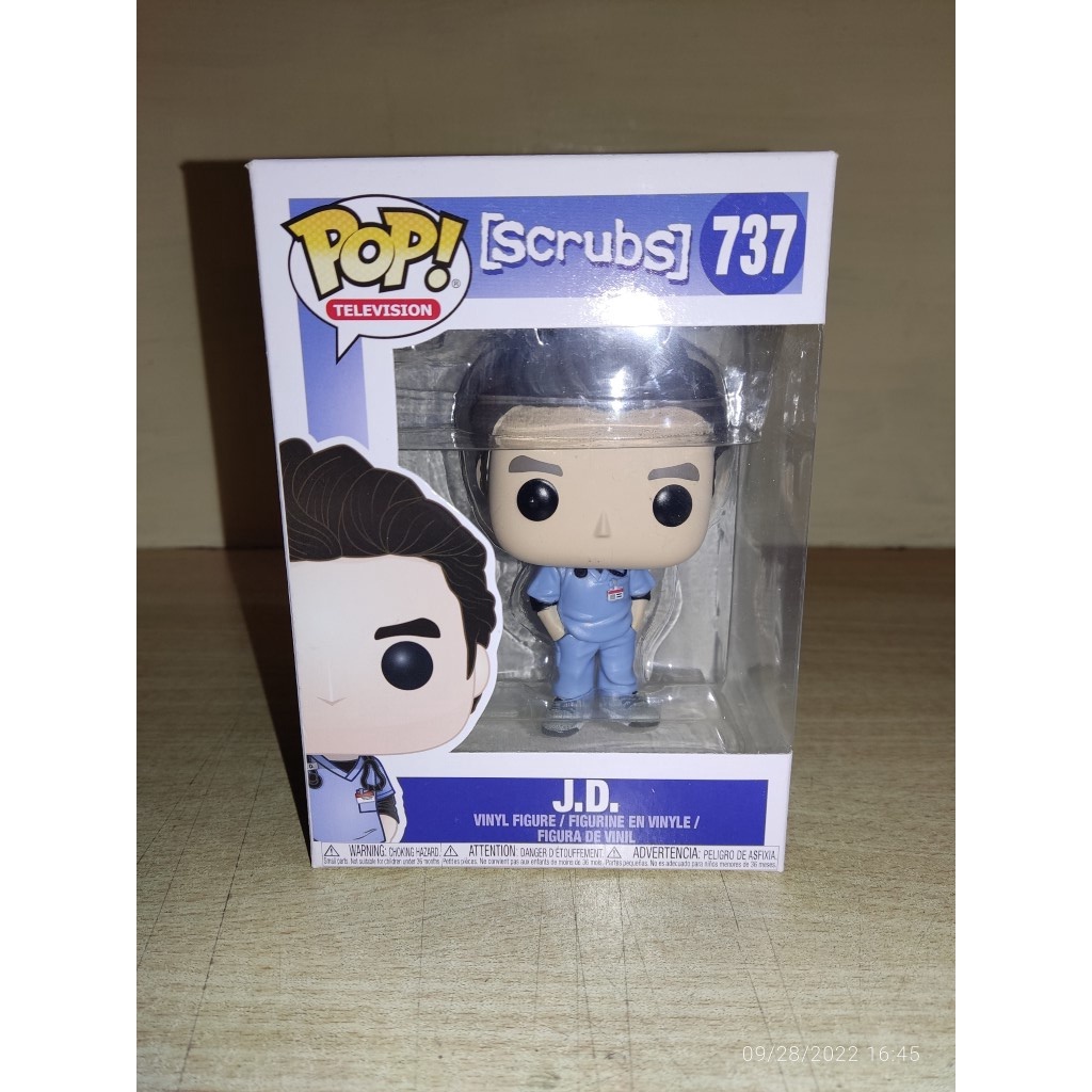 Funko Pop Scrubs JD Zach Braff Shopee Philippines
