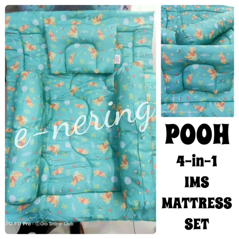 (ENERING) DAKKI INFANT PILLOW BOLSTER MATTRESS SET FOR BABIES (1