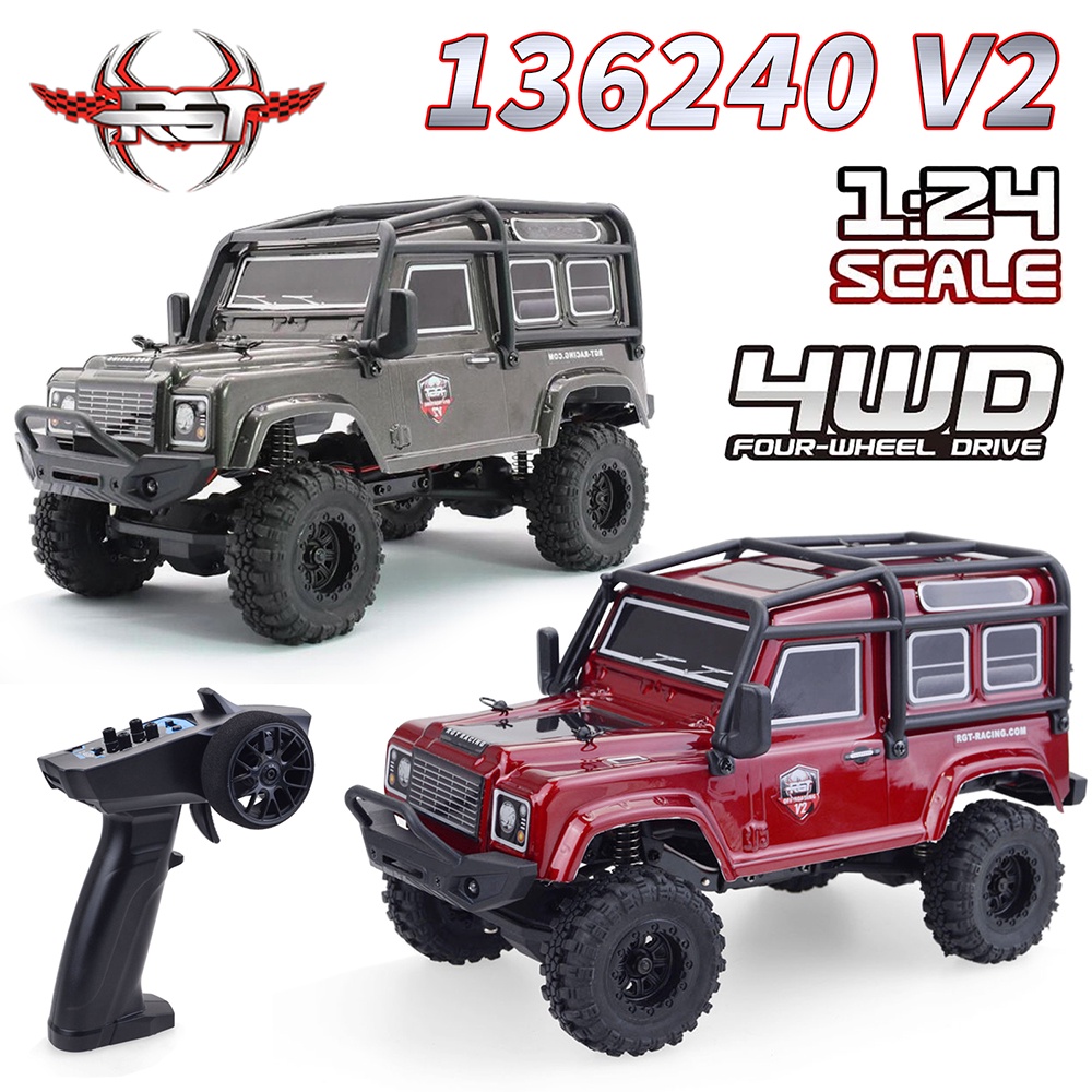 SURPASS HOBBY RGT 136240 V2 1/24 RC Car RTR 15km/h Remote Control 4WD