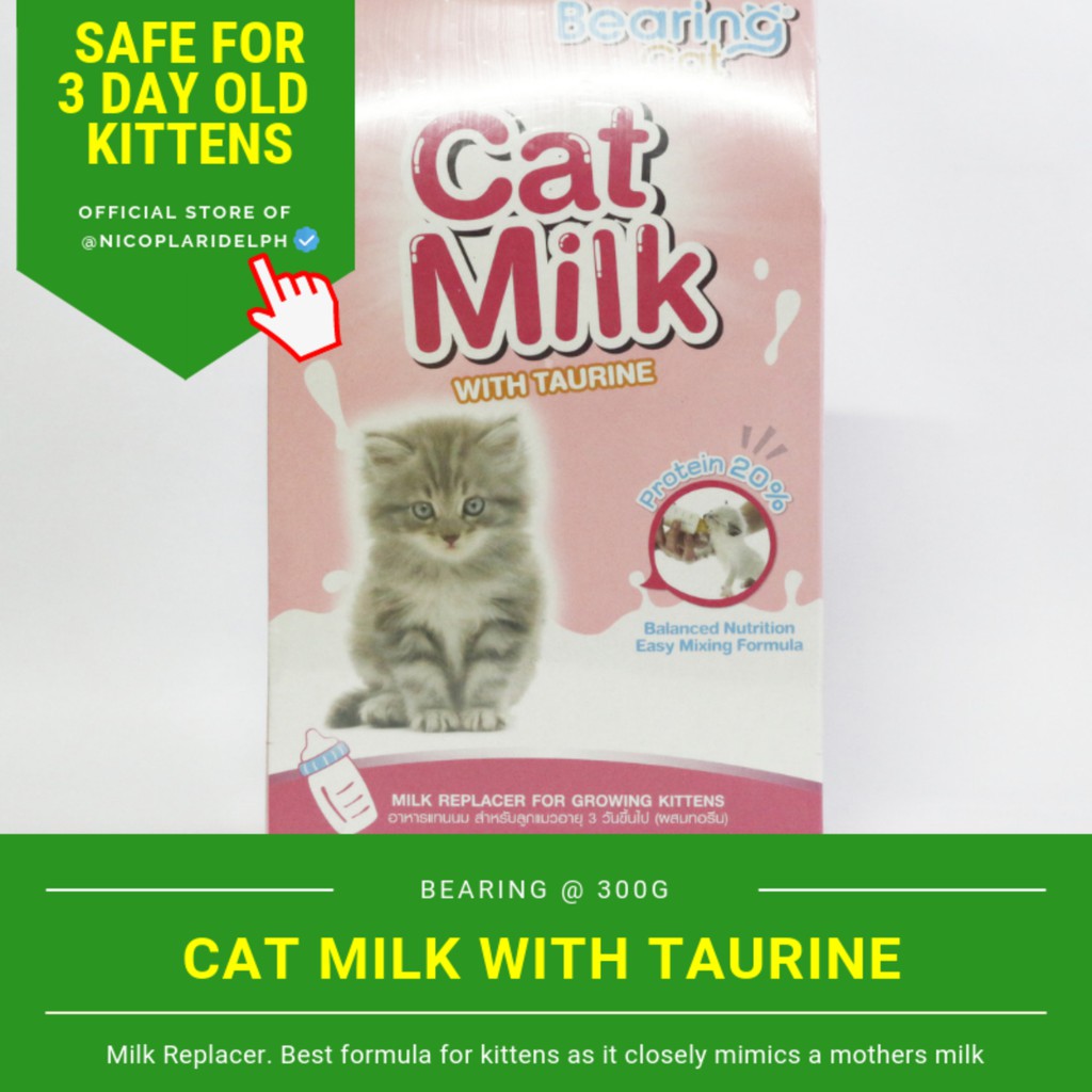 Bearing Cat Milk Replacer with Taurine for Balanced Nutrition of