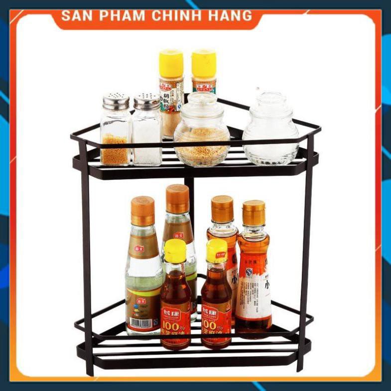 Genuine Corner Shelf For Spices Stainless Steel 2 Floors, 3Storey