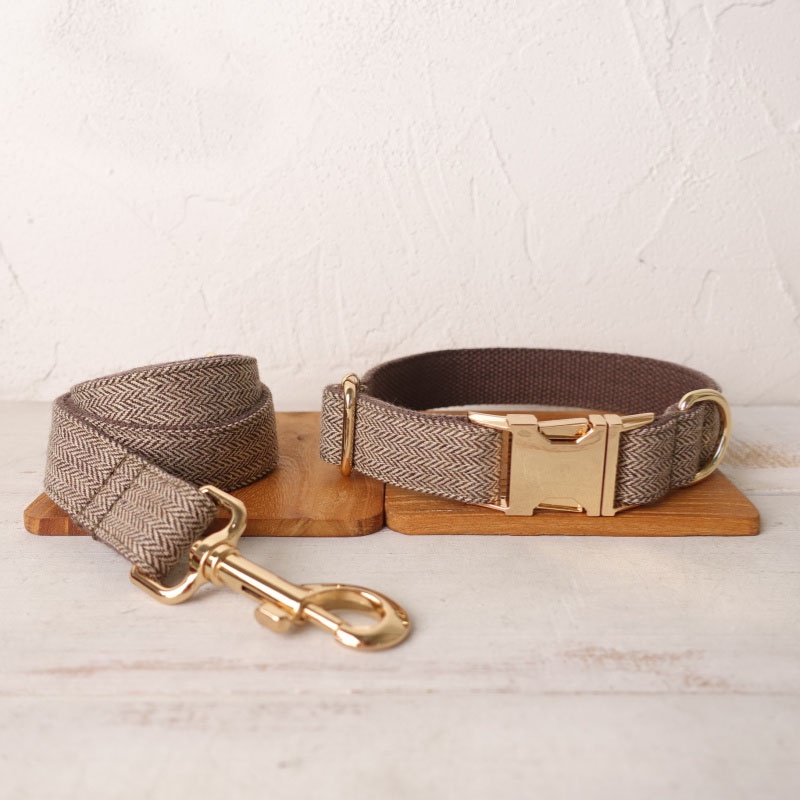 Free Customized dog collar pet collar medium and large dog personalise