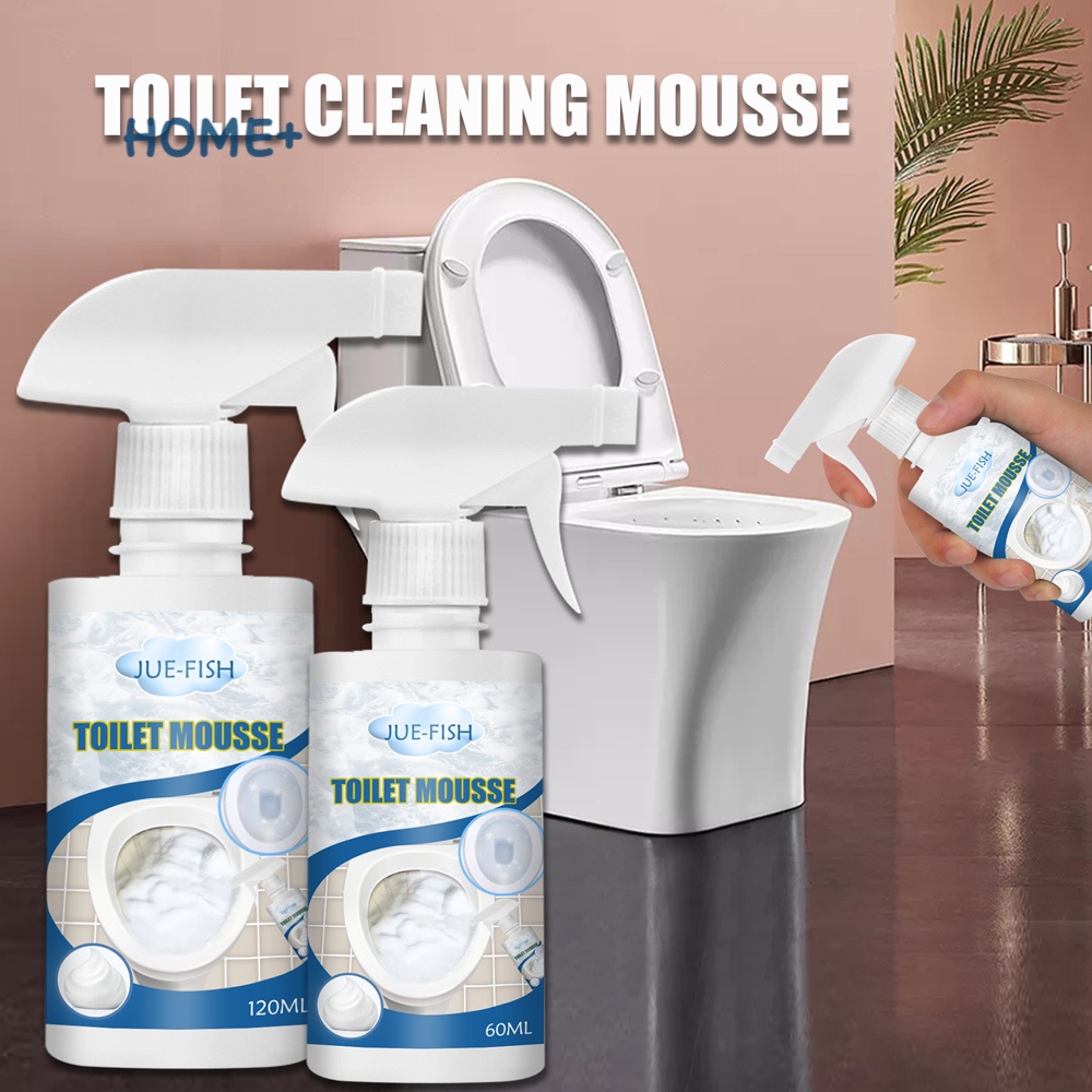 Toilet Mousse Toilet Cleaning Foam Easy Cleaning No Scrubbing Bleach