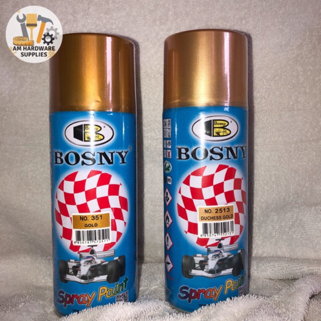 BOSNY Gold Spray Paint Shopee Philippines