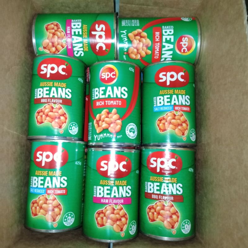 Spc Baked Beans 425g. Australia Made. Pantry Essentials Shopee