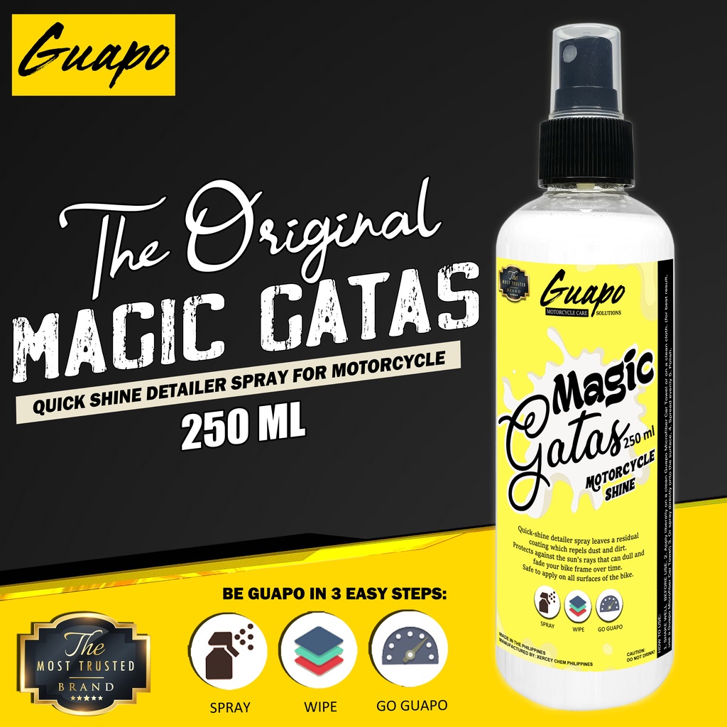 Guapo Car Care Solutions The Original Magic Gatas Magic Gatas Magic