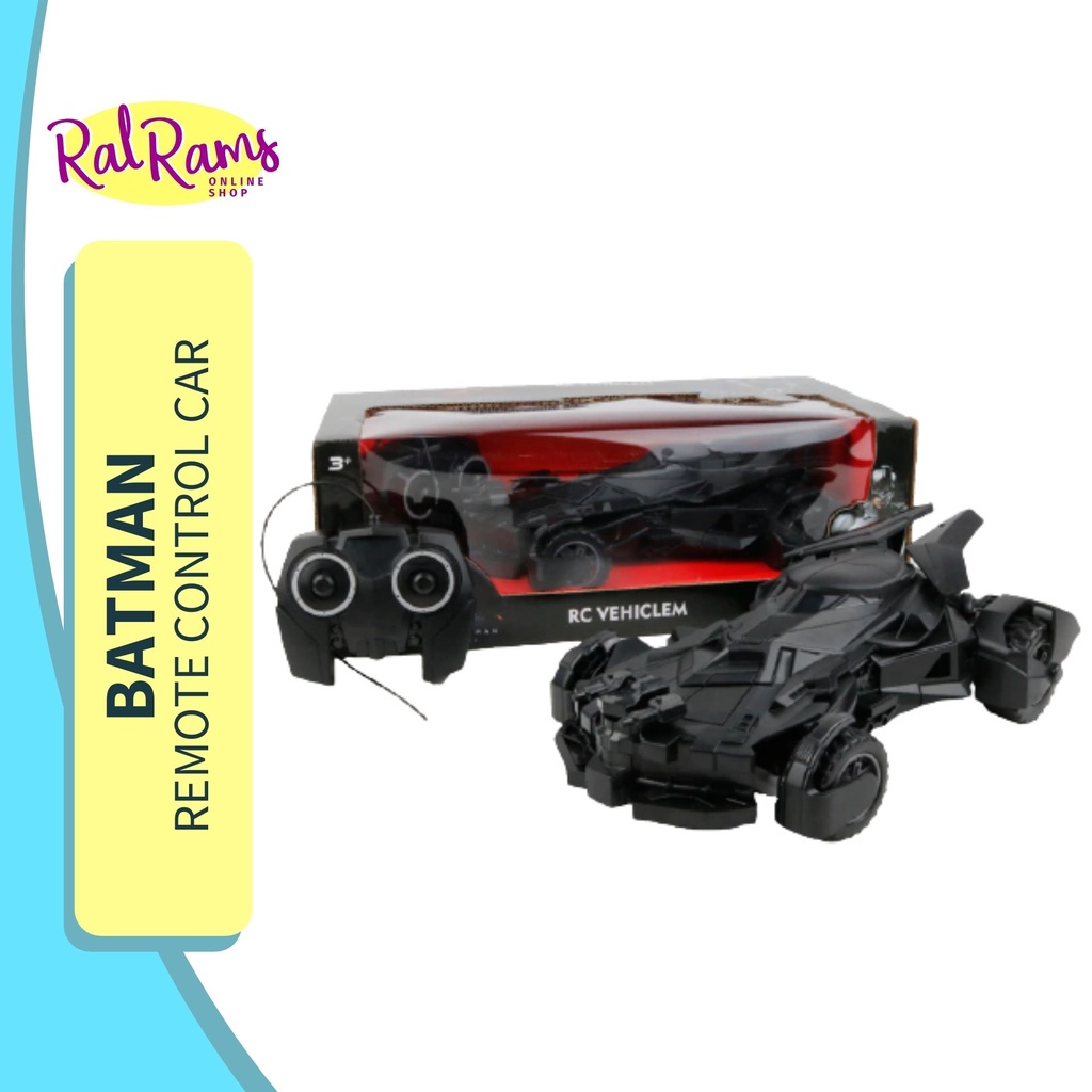 Scale Superhero 4WD Remote Control Car Toy Batmobile Best Gift for Kids