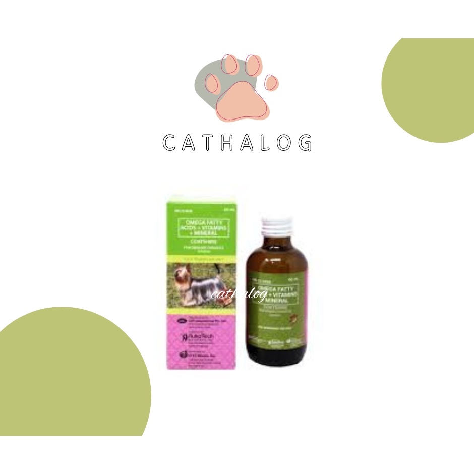 COATSHINE SYRUP 60ML/120ML FOR CATS AND DOGS HAIR AND SKIN SUPPLEMENT