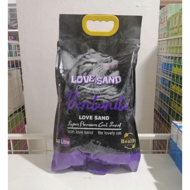 Love Sand Fresh Scented Bentonite Cat Litter 5L Shopee Philippines