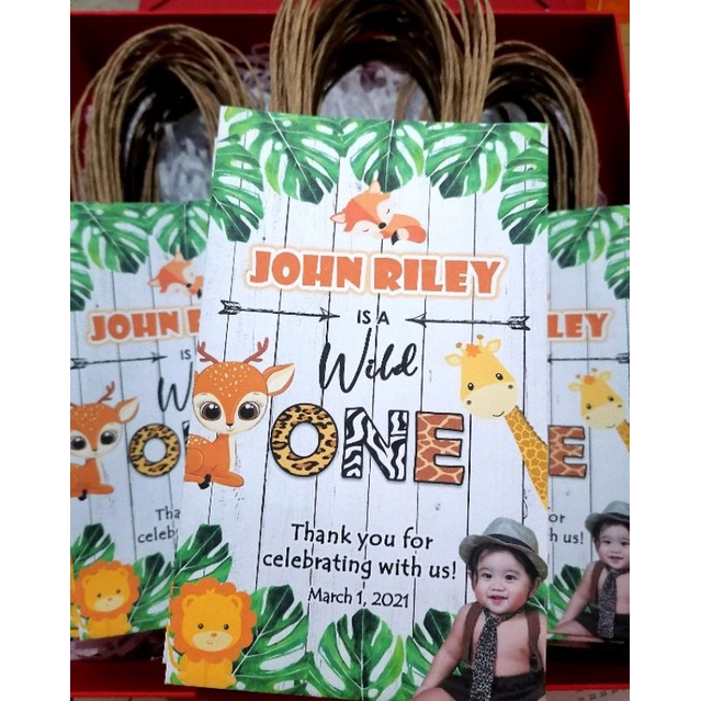 PERSONALIZED JUNGLE SAFARI/ ANIMALS LOOT BAGS Shopee Philippines