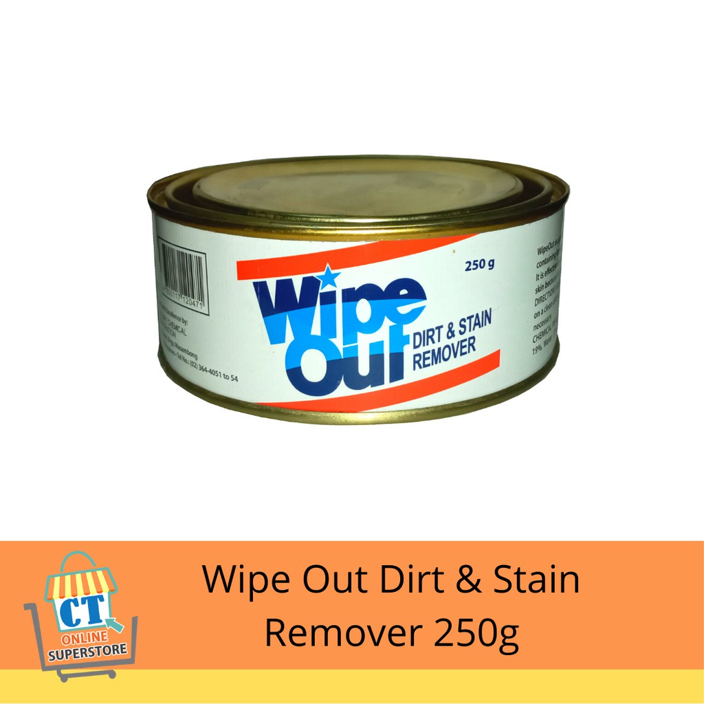 Wipe Out Cleaner Dirt And Stain Remover 250G Shopee Philippines