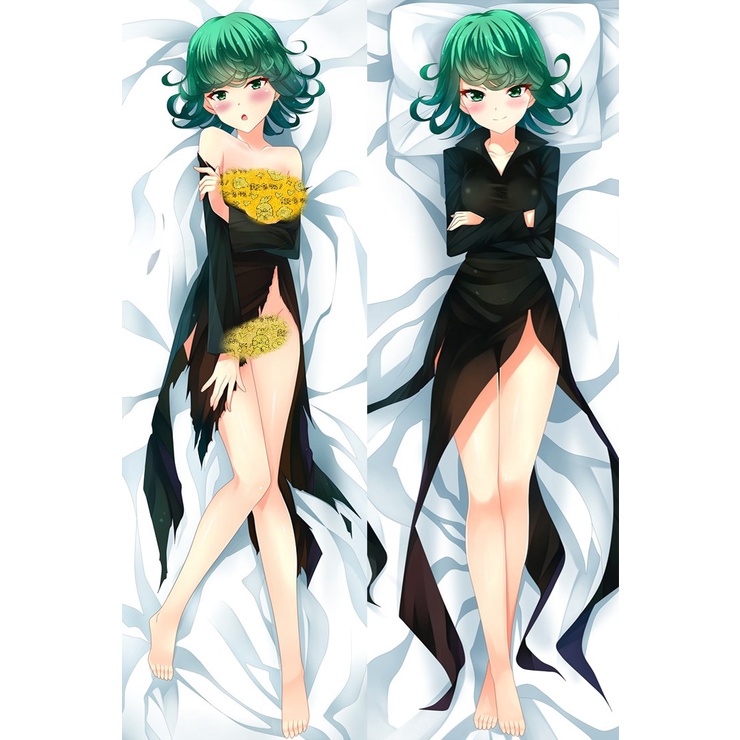 60x180cm Anime ONE PUNCHMAN Saitama Tatsumaki Cosplay Body Pillow Case