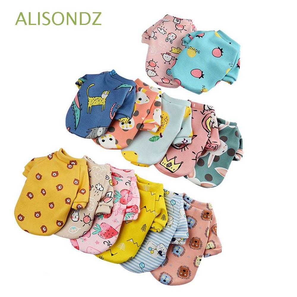 ALISONDZ For Chihuahua French Bulldog Cat Dog Shirt Warm Pet Pullover