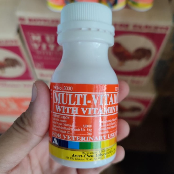 Arvet Multiviamins and Calcium Lactate for Dog, Chicken, Cat and Pigeon