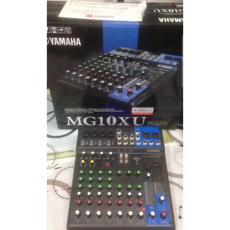 Yamaha MG10XU 10 Channel Mixing Console w/ USB (MG 10XU MG10 XU