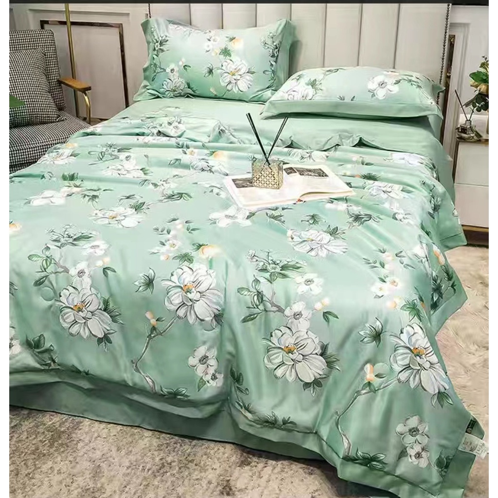 JIUD (The New)blankets Tencel Fabric Airable Cover bedsheet quilt