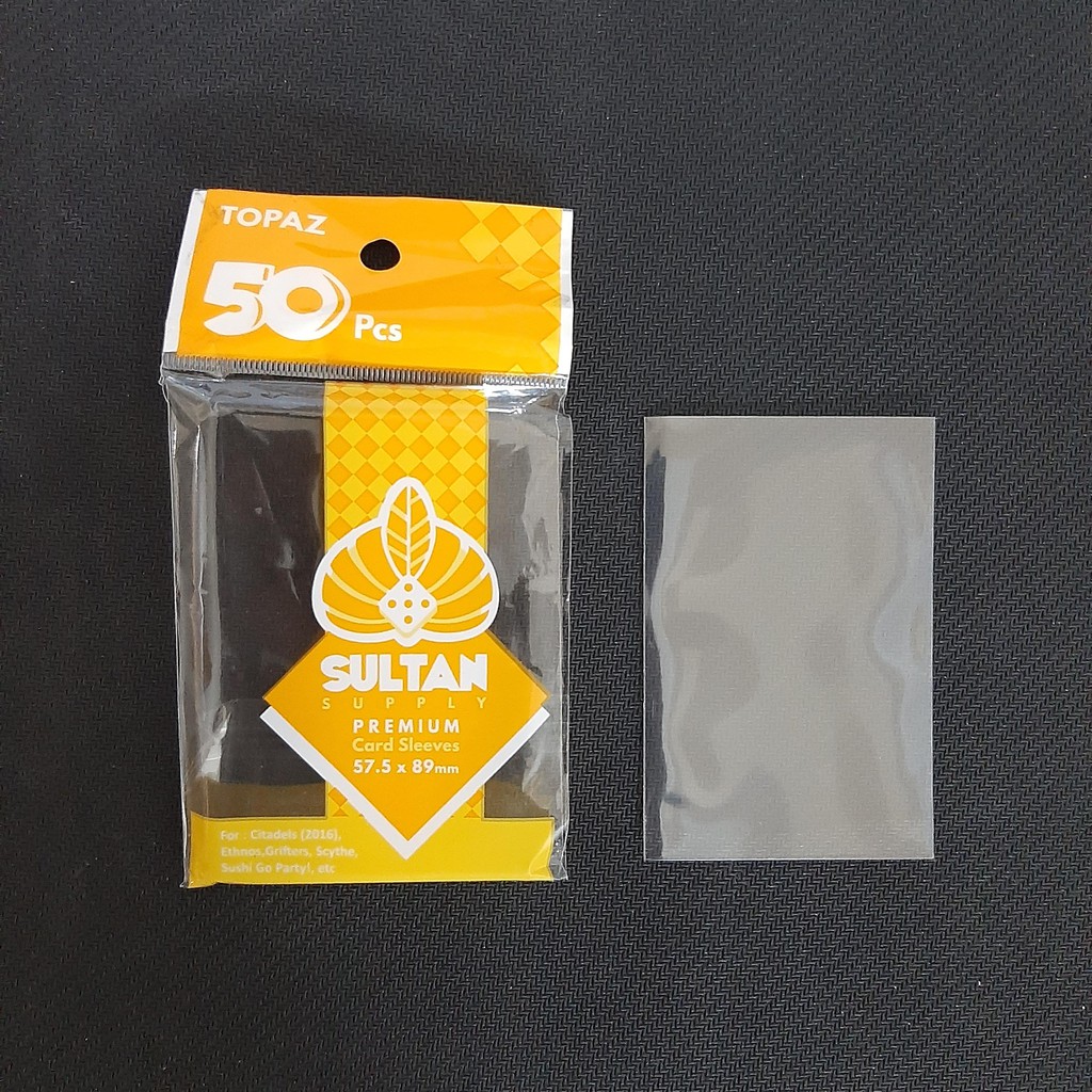 Sultan Card Sleeves Topaz Shopee Philippines