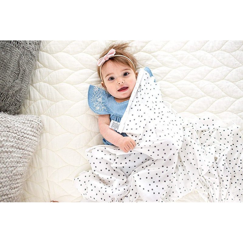 3pcs Unisex Baby Printed Wrap Towel Cap and Headband Set Newborn