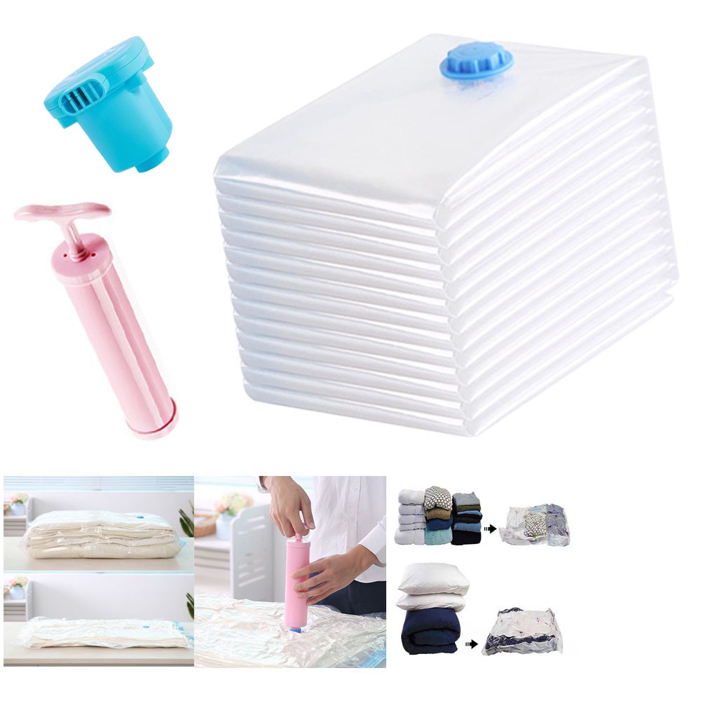 Reusable Travel Storage Resealable Vacuum Bags Vacuum Storage Bag