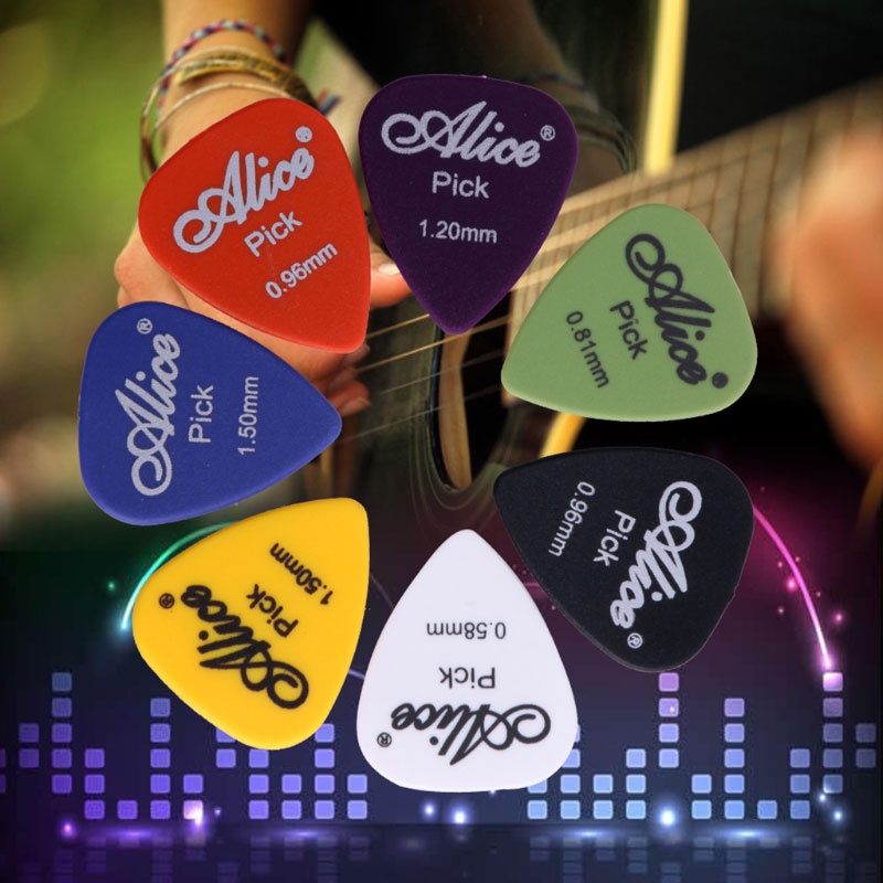 30Pcs/Set Guitar Picks Alice Electric Guitar Pick Acoustic Music Picks