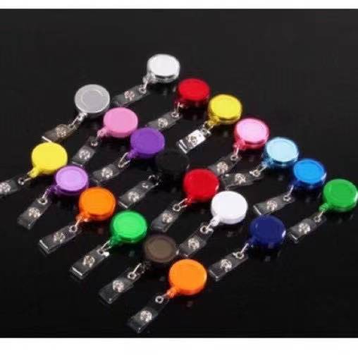 Breastplate clip, retractable buckle, lanyard, card cover, ID card