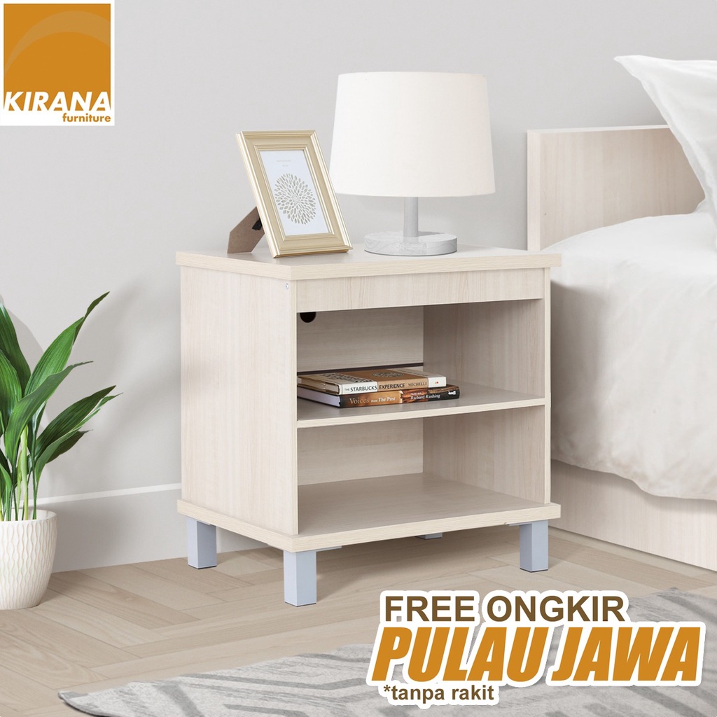 Kirana Bedside / TV Rack / Audio Rack TV Rack BF 865 WO White Oak