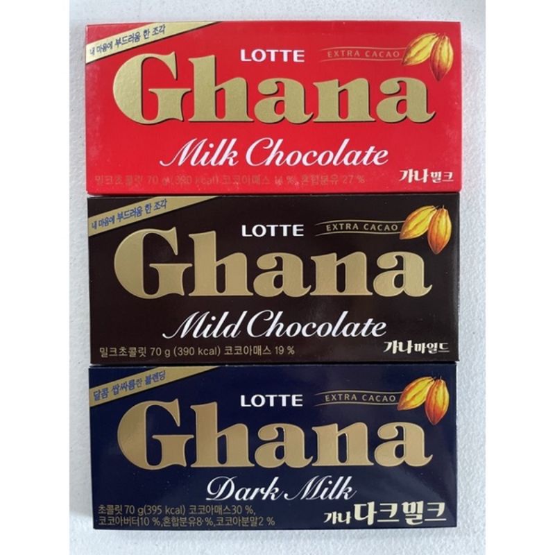 GHANA LOTTE JAPAN CHOCOLATE (RED ONLY) Shopee Philippines