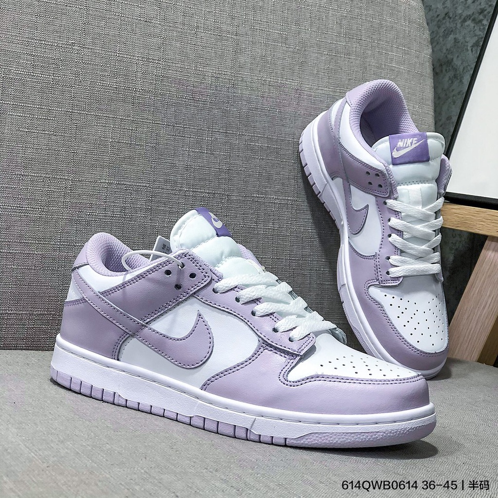 Nike Dunk SB Lavender Purple Basketball Shoes Low Cut Casual Sneakers