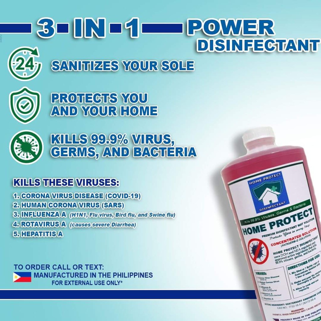 disinfectant solution （HOT) Home Protect Quat Solution Disinfectant (1