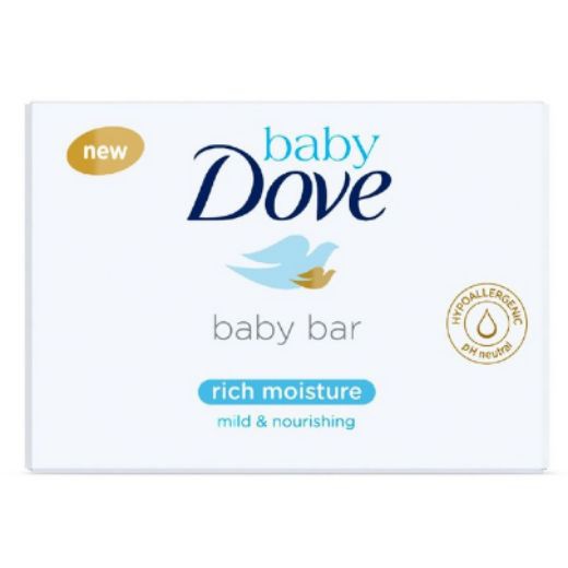 Baby Dove Baby Bar Soap Rich Moisture Mild And Nourishing