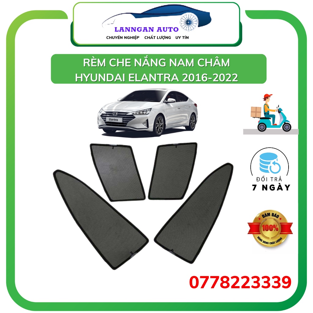 Hyundai Elantra 2016 2021 car sunshades, sunshades according