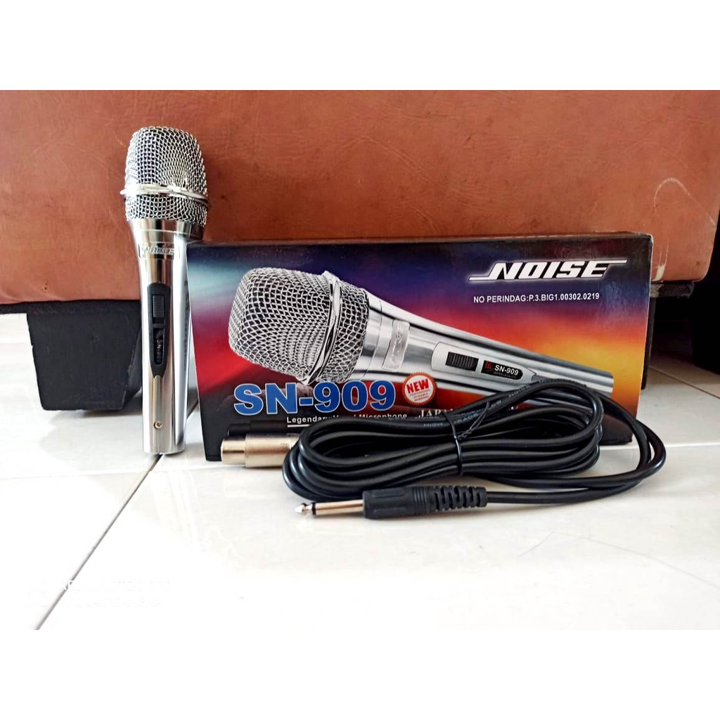 NOISE Microphone SN909 Cable Mic Mic Karaoke NOISE SN 909 Mic Cable NOISE