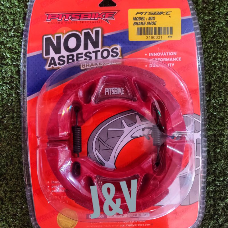Pitsbike brake shoe MIO, MIO i, MIO 125, NMAX, AEROX,XTZ Shopee