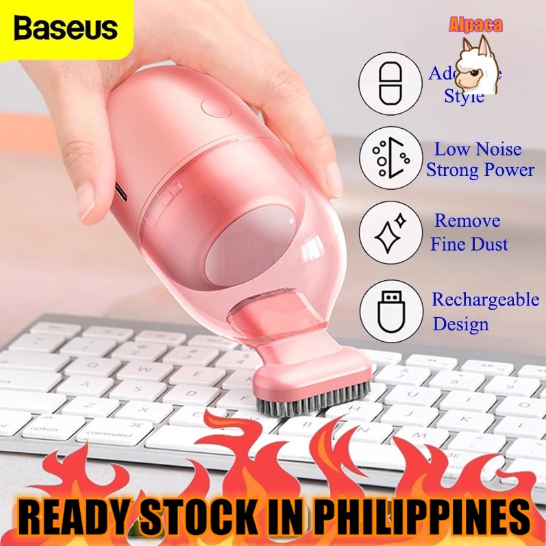 Baseus C2 Mini Desktop Vacuum Cleaner Portable Desk Cleaning Tool For