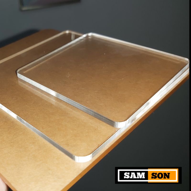 Acrylic Stand Base 3mm square smooth side Corner Shopee Philippines