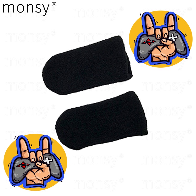 Monsy Finger Sleeves Gaming Game Controller Finger Sleeve For Gaming