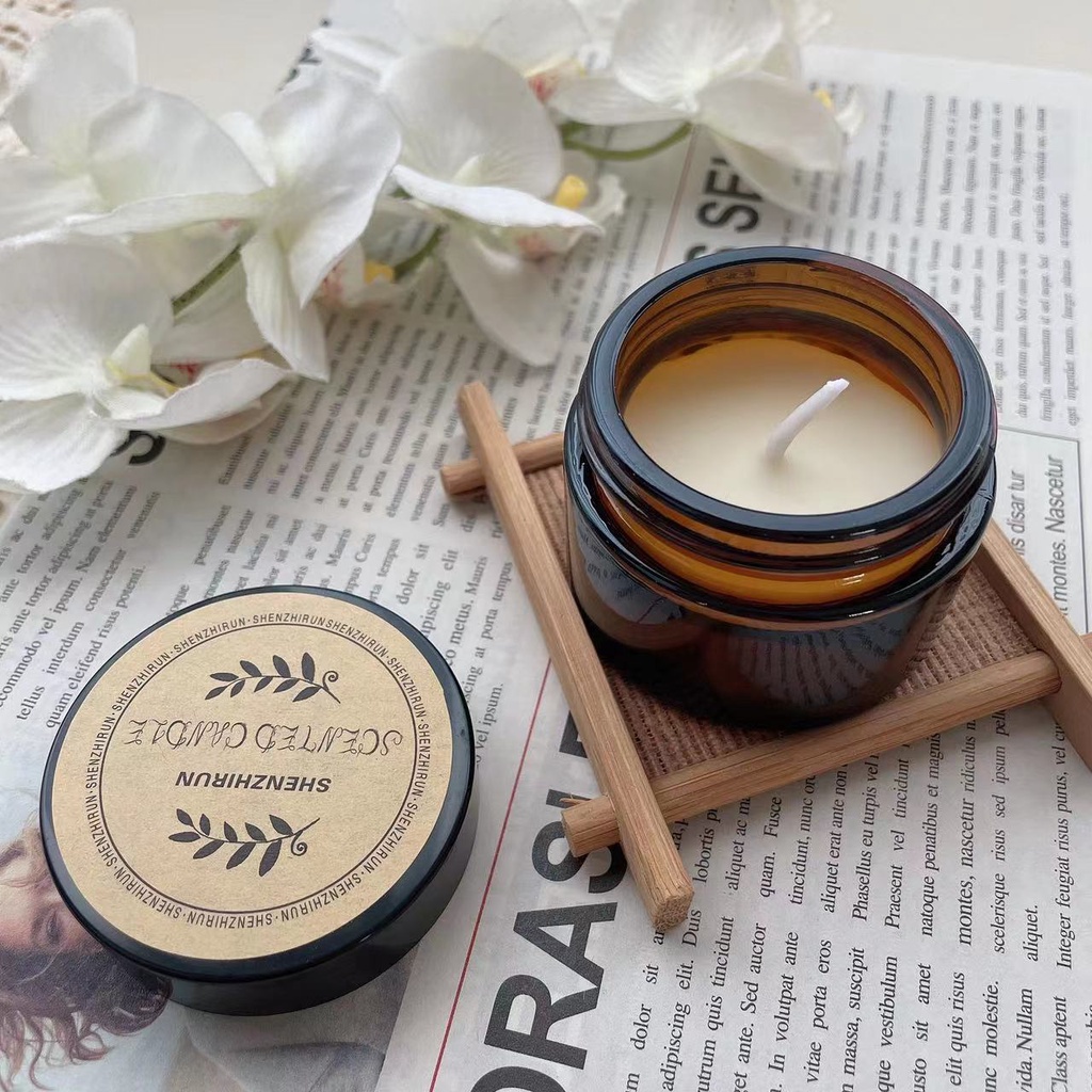 Scented Candle Giveaway Souvenir Wedding Party Decor Ceremony Candle