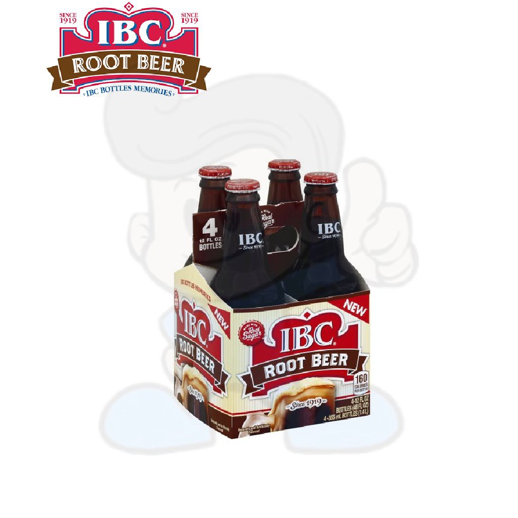 IBC Root Beer Made with Sugar Root Beer Made with Sugar ( 12 fl.oz. x 4 bottles ) Shopee