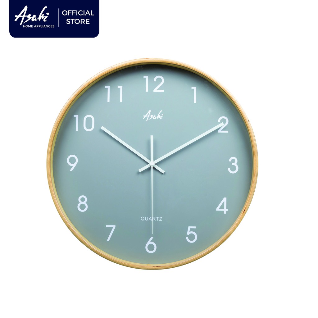 Asahi W 7010 Round Wall Clock 14 inches Shopee Philippines