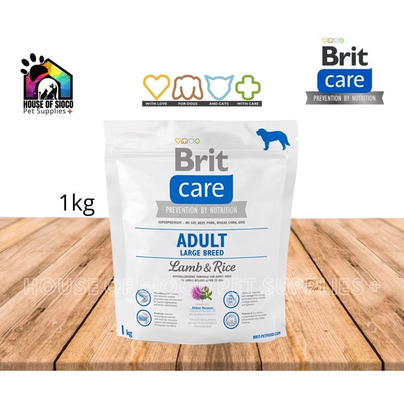 Brit Care Hypoallergenic Adult & Puppy Dry Dog Food 1kg Shopee