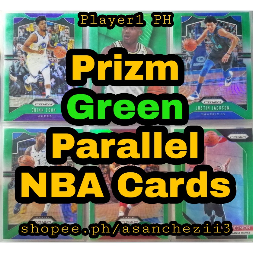 Panini Prizm Green Parallel NBA Card (Check Variation)(Instant