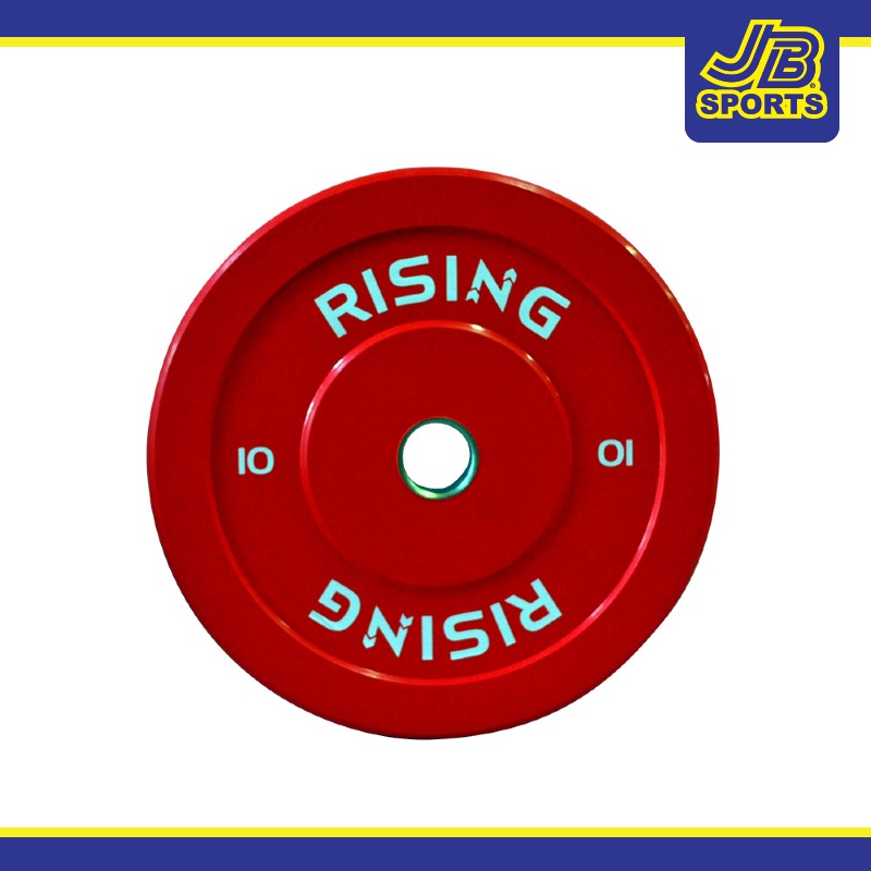 Rising Olympic Bumper Plate(10LBS) (WP026)(Olympic Plates)(Olympics